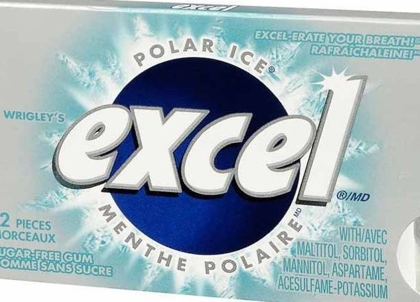 Wrigley's Excel Sugar-Free Polar Ice Chewing Gum, (12 Pcs/PK