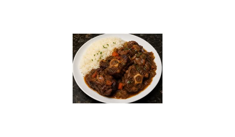 Oxtail with White Rice