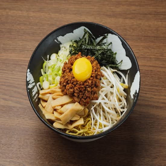 Mazesoba (Spicy Soup-Less Noodle)