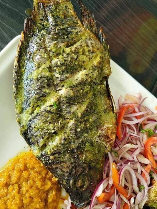 Tilapia braisé gros (25$ sur place)