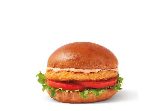 Sandwich au poulet croustillant