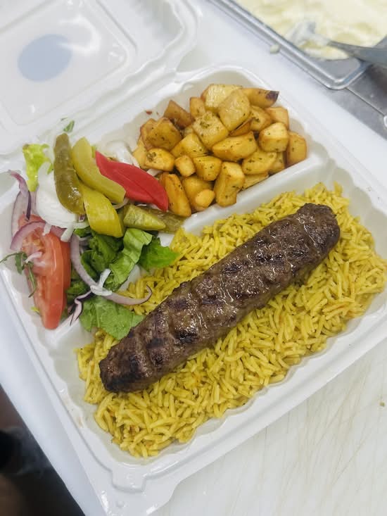 Beef Kebab (BBQ) Plate
