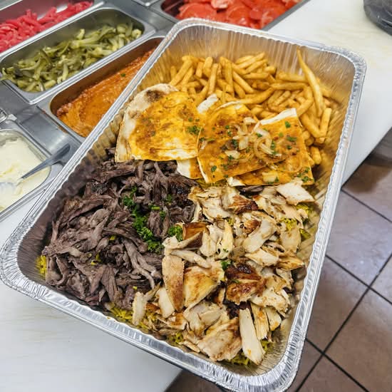 Family Size Shawarma City Plate