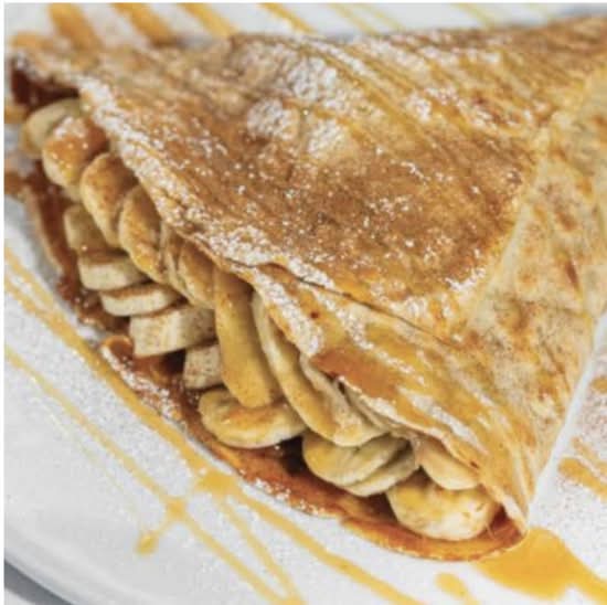 Dulce and Banana Crepe