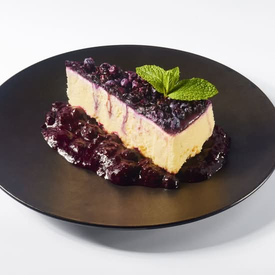 Gâteau au fromage et bleuets / Blueberry Cheesecake