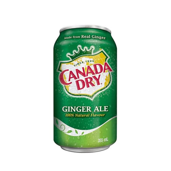 Canada Dry Ginger Ale, 355 ml