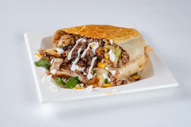 Jerk Chicken Burrito