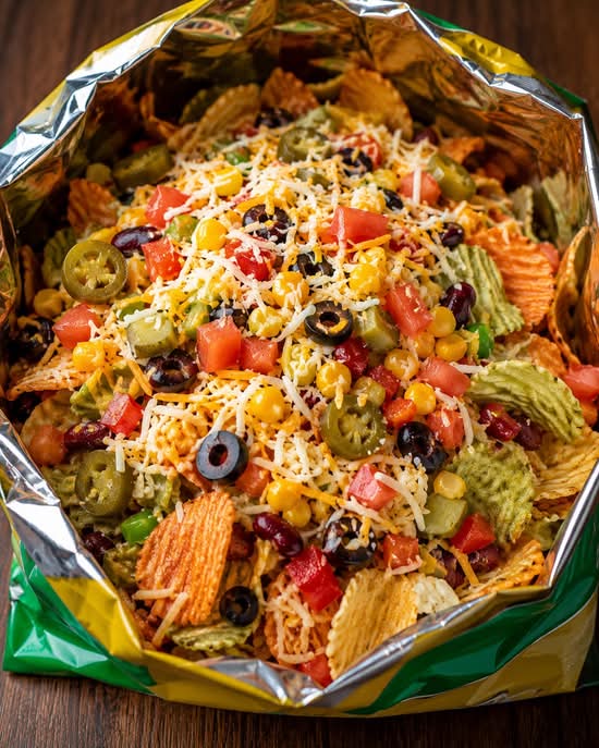 Veggie Loaded Chips Bag