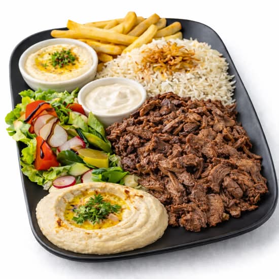 Beef Shawarma Plate