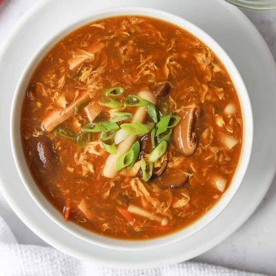 Hot & Sour Chicken Soup