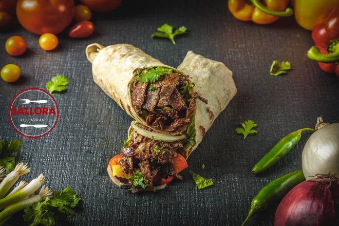 Beef Donair Wrap