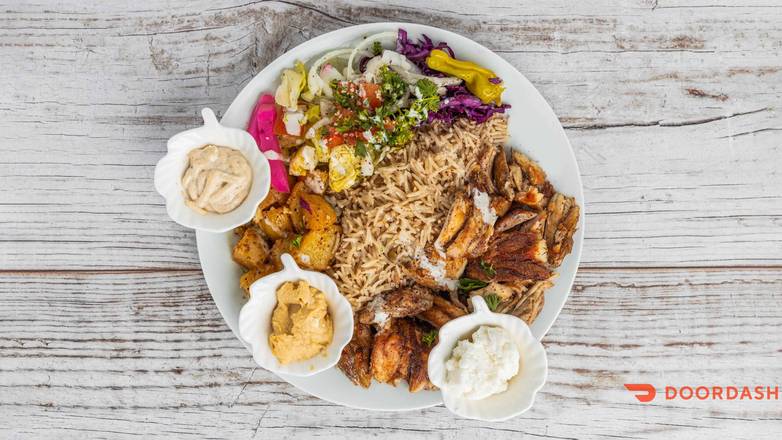 CHICKEN SHAWARMA PLATE