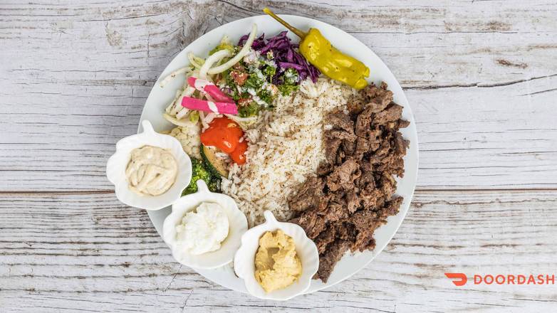 BEEF SHAWARMA PLATE