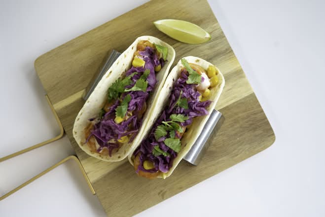 Tacos aux crevettes / Shrimp Tacos