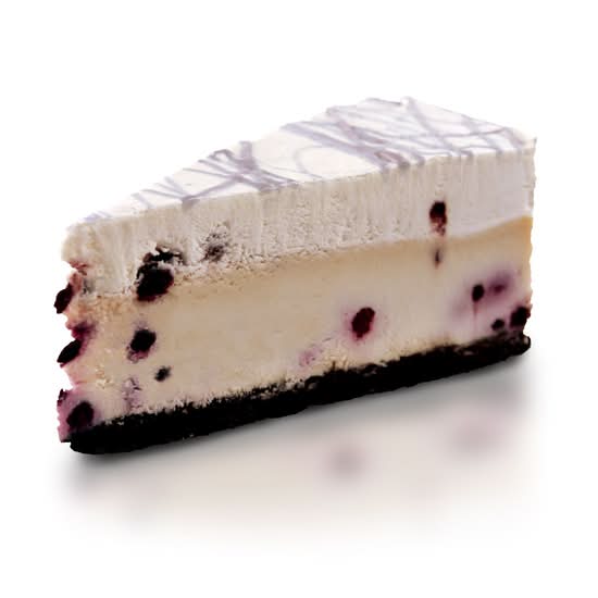 White Chocolate Blueberry Cheesecake