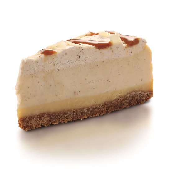 Buttered Rum Caramel Eggnog Cheesecake