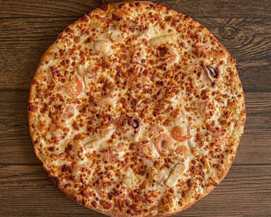Pizza Fruit de Mer / Seafood Pizza