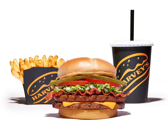 Double Original Burger Combo 890-1290 cals
