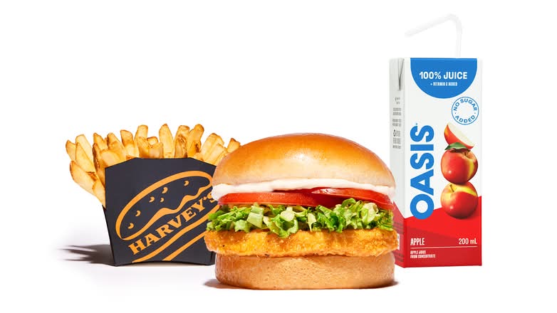 Jr. Crispy Chicken Kids Meal 610-830 cals