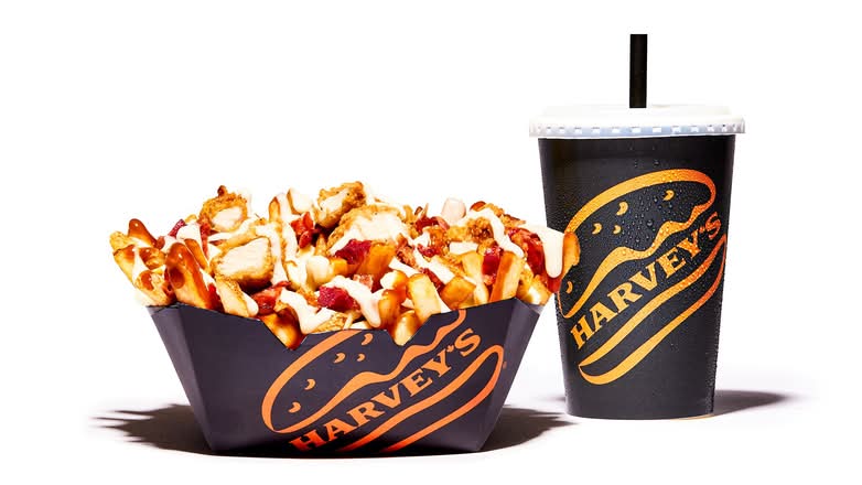 Large Chicken Bacon Ranch Poutine Combo 1700-1970 cals