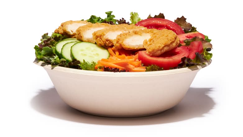 Crispy Chicken Salad 430 cals