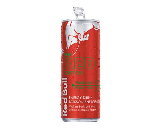 Watermelon Red Bull Energy Drink, 250 ml 110 cals