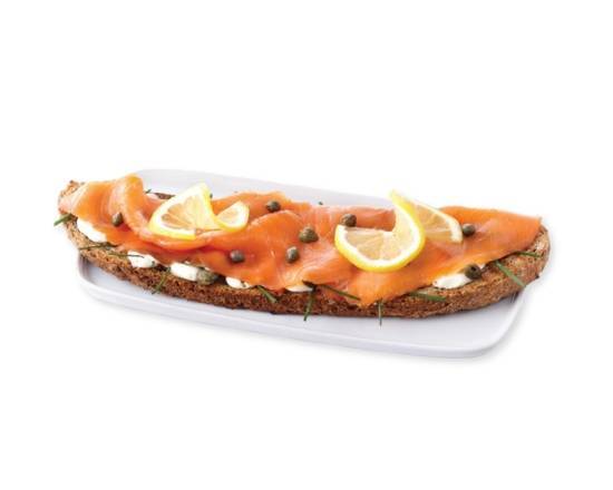 Tartine saumon fumé et fromage à la crème / Smoked Salmon & Cream Cheese Tartine