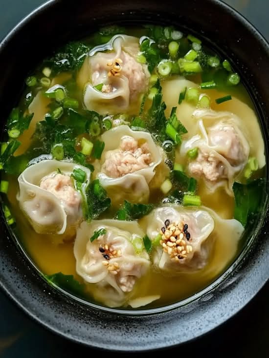 Vegetarian Wonton Soup