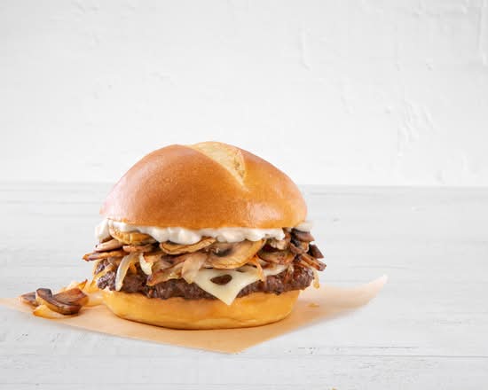 OL-Mushroom Swiss Burger