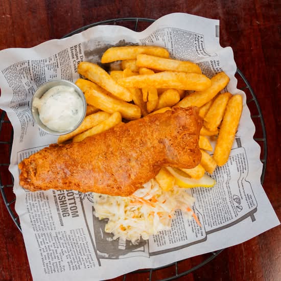 Fish & Chips - One or Two Piece