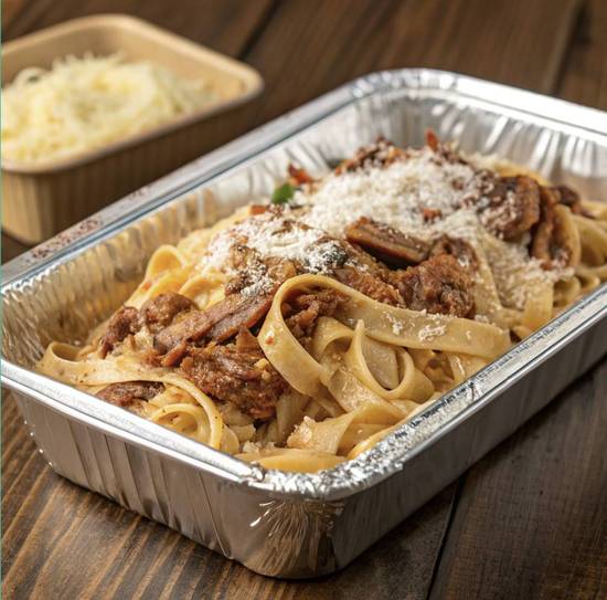 Pulled Pork BBQ Alfredo