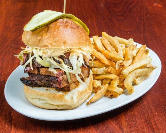Hog Shack Brisket Sandwich