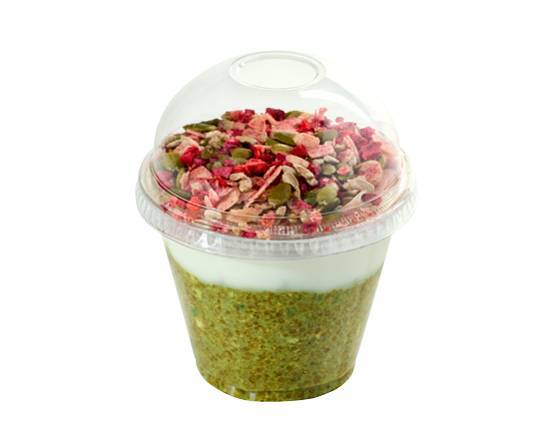 Pudding chia Matcha coco/ Matcha Coconut Chia Pudding