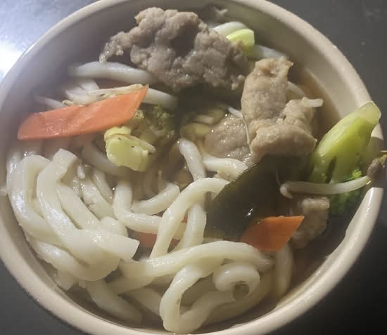 Beef Udon in Soup Noodle