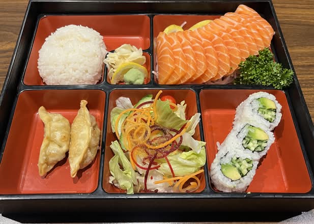 Salmon Sashimi Lunch
