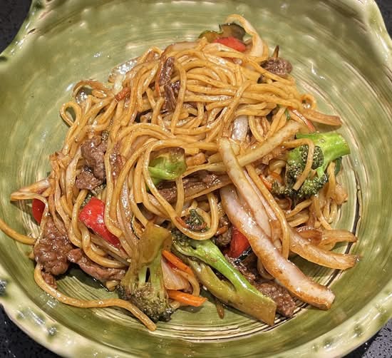 Beef Yaki Soba