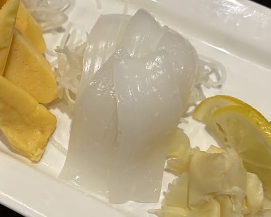 Ika Sashimi (5pcs)