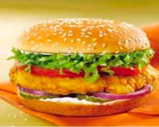 Breaded Chicken Burger