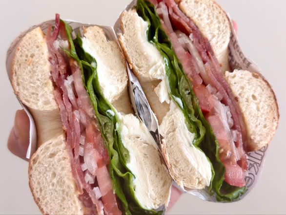 BLT Bagel Sandwich
