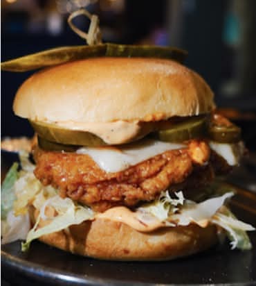 Hot Honey Blaze Burger