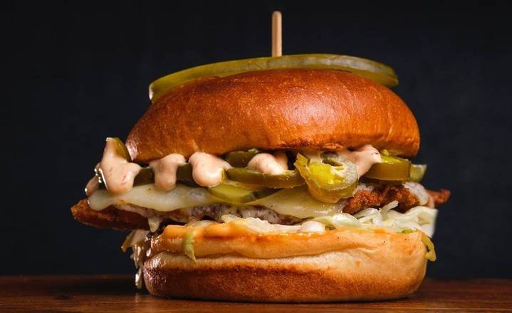 Chipotle Chicken Blaze Burger