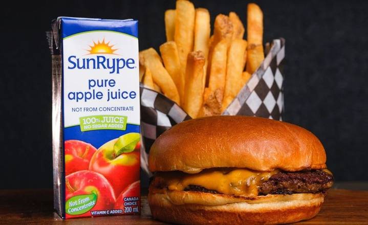 Kids Cheese Burger Combo