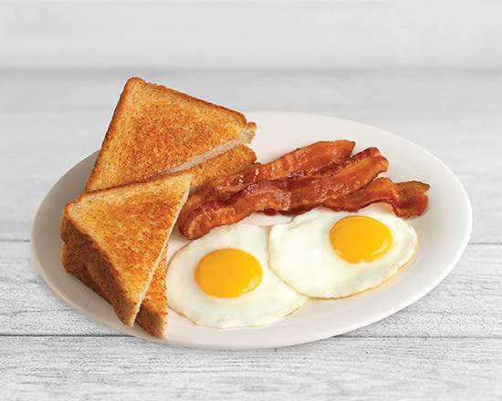 Petit-déjeuner classique / Classic Bacon & Eggs