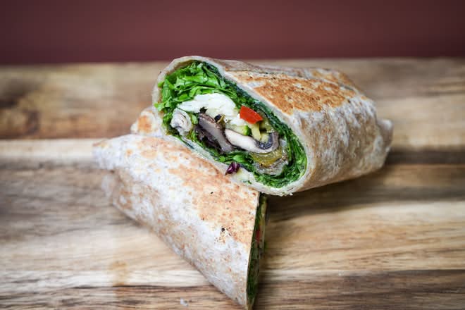 Pressed Veggie Wrap