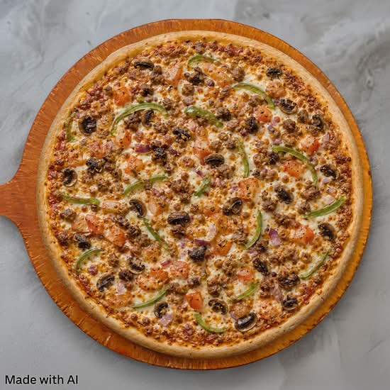 12" Medium Veggie Lovers Pizza