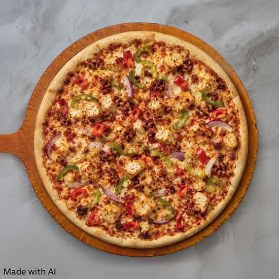 12" Medium Pesto "Nutty" Chicken Pizza