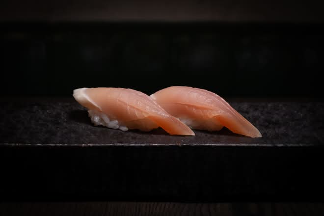 Thon albacore / Albacore tuna nigiri