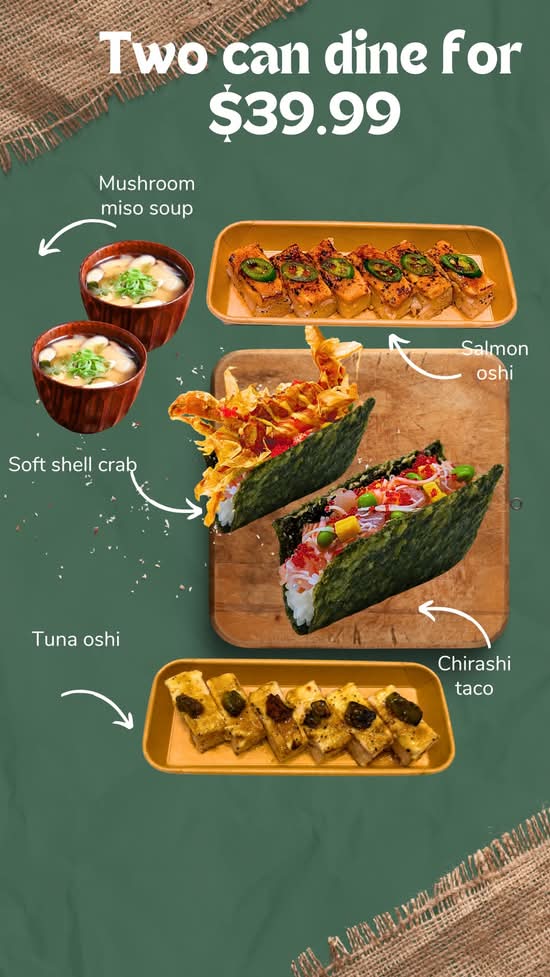 Two can dine Combo