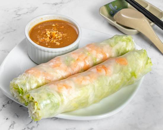 2. Shrimp Salad Roll (2 Rolls) (Gỏi Cuốn)