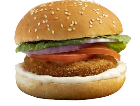 Cheese Aloo Tikki Burger